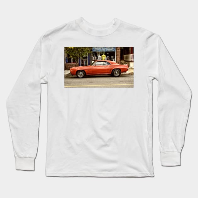 1969 Chevrolet Camaro Long Sleeve T-Shirt by JimDeFazioPhotography